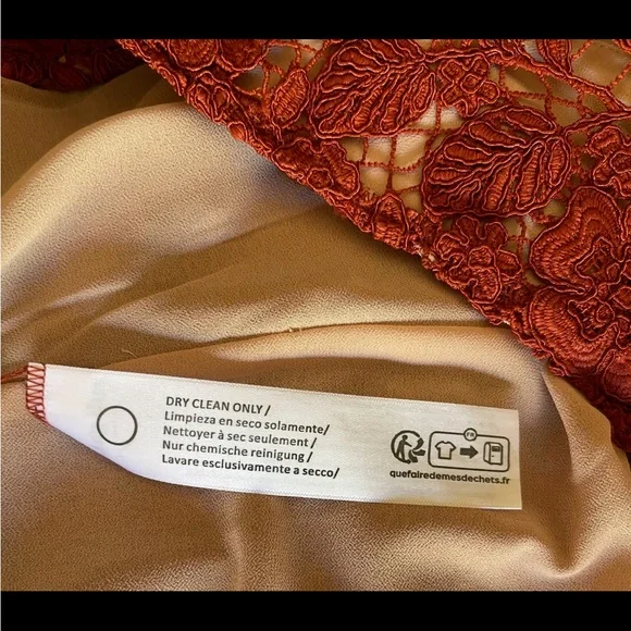 CULT GAIA Mackenzie Corded Sienna Lace Blazer Jacket Sz 4 Amended Buttons - Picture 8 of 11